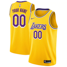 Load image into Gallery viewer, New Men's Los Angles Lakers Jersey #You name 2020
