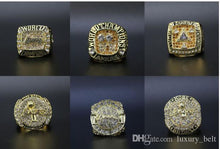 Load image into Gallery viewer, 6pcs/set 2000 2001 2002 2009 2010 2016 Los Angeles Basketball World Championship Ring