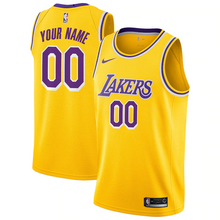 Load image into Gallery viewer, New Men&#39;s Los Angles Lakers Jersey #You name  2020
