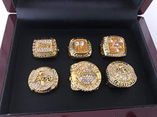 Load image into Gallery viewer, 6pcs/set 2000 2001 2002 2009 2010 2016 Los Angeles Basketball World Championship Ring
