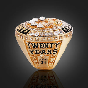 6pcs/set 2000 2001 2002 2009 2010 2016 Los Angeles Basketball World Championship Ring