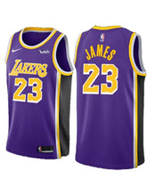 Load image into Gallery viewer, New Nike Lebron James #23 Los Angeles Lakers NBA Jersey Men and Women
